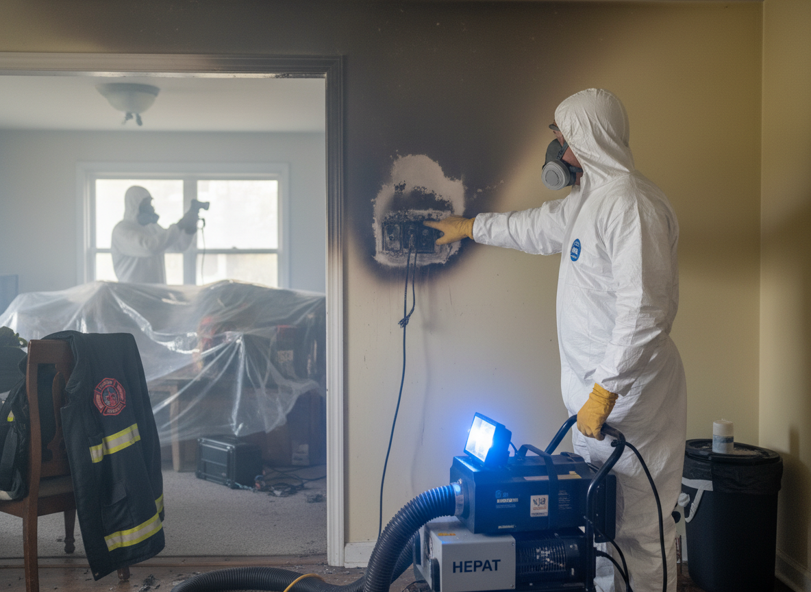 When to Call for Professional Odor Removal in Edison After Electrical Fires