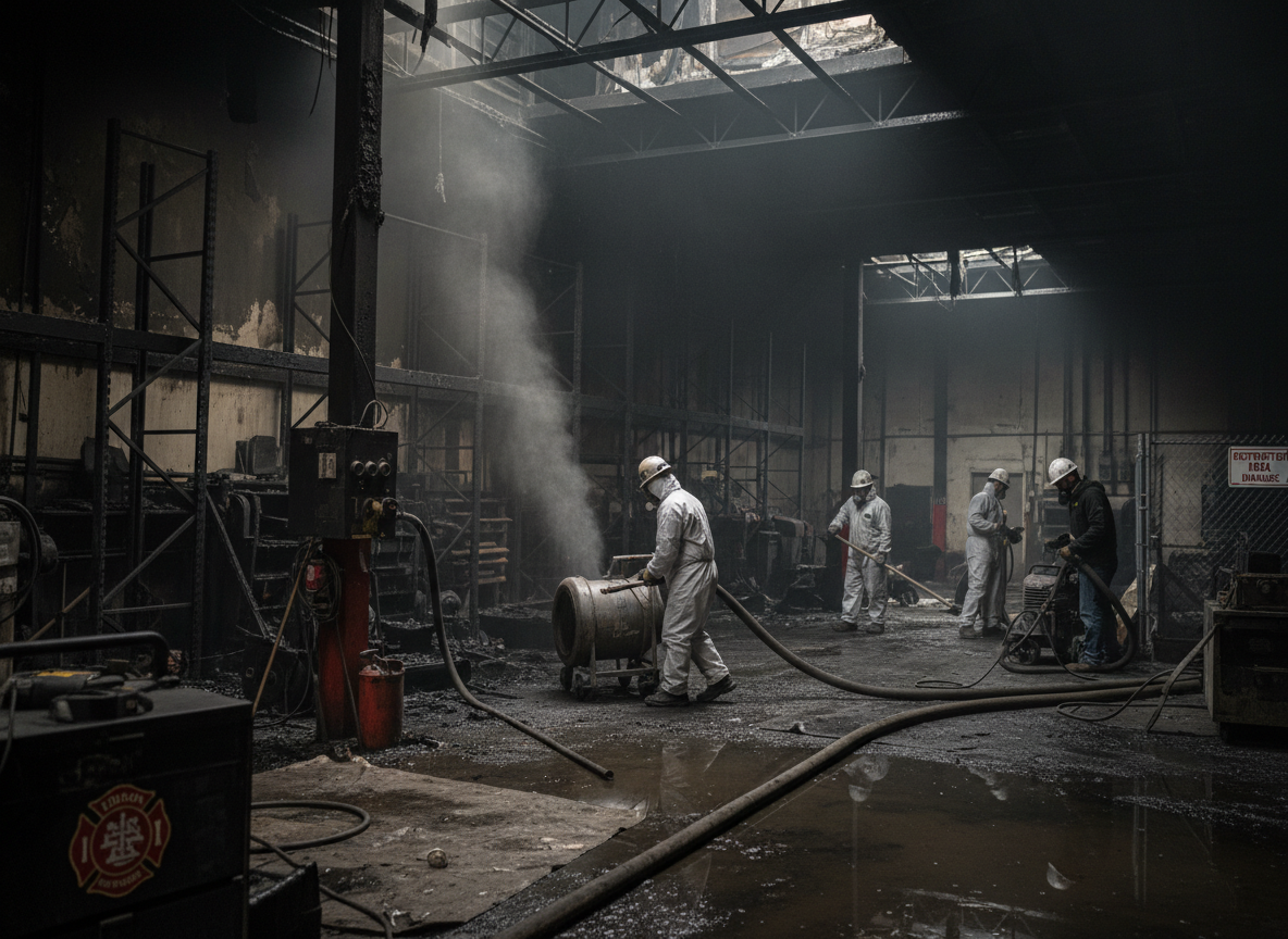 Commercial Fire Restoration in Edison, CA