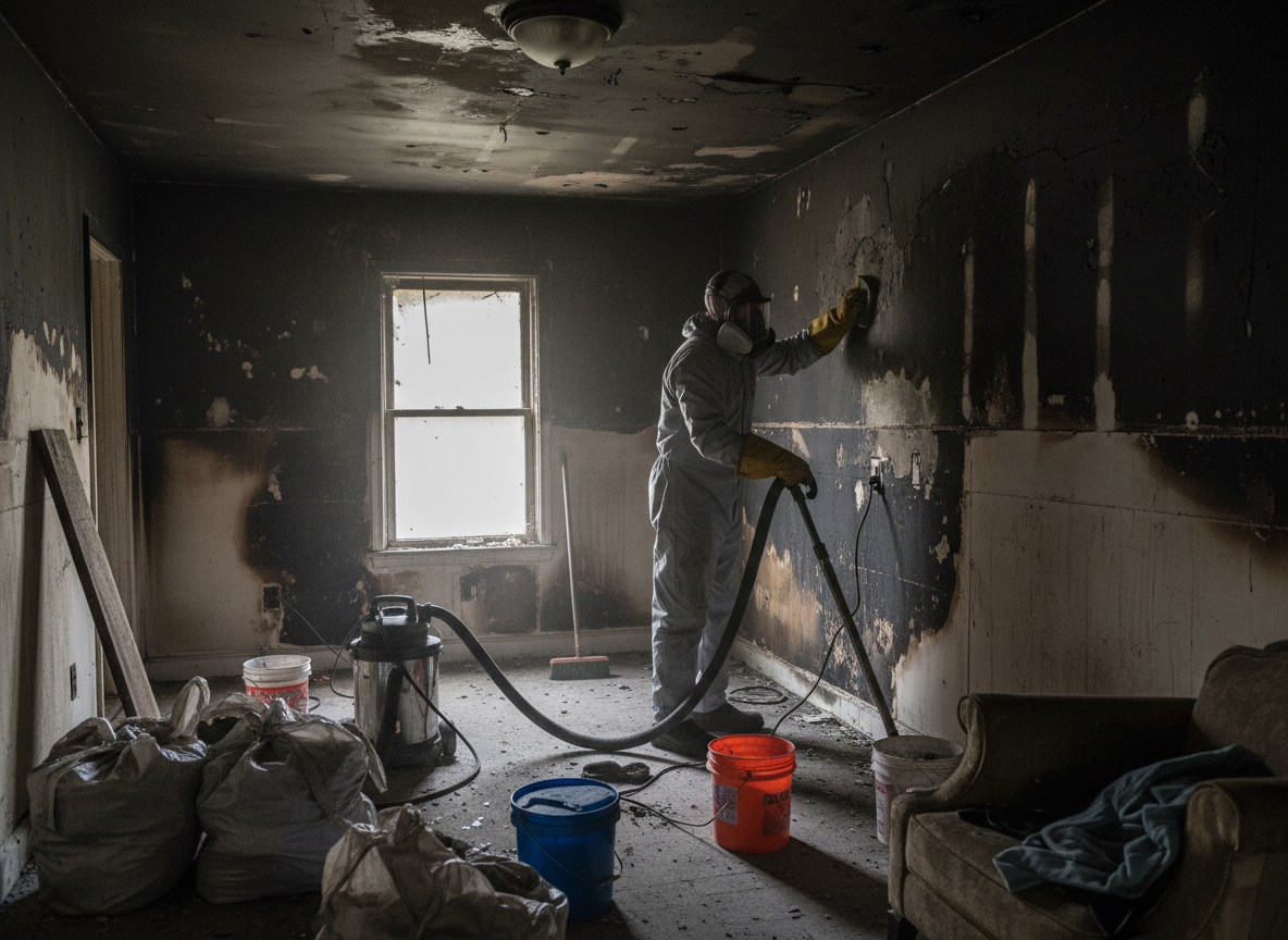 Fire and Smoke Damage Restoration in Edison, CA