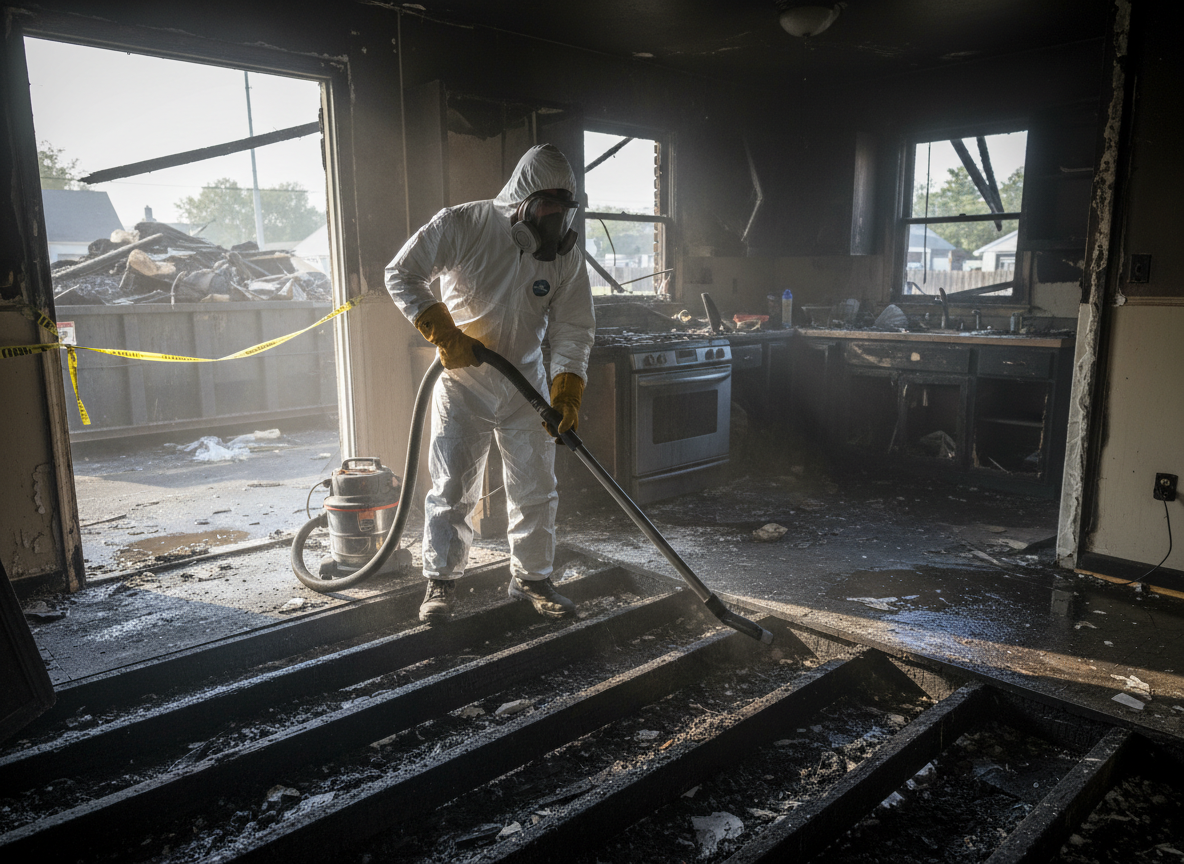 Fire Damage Clean Up in Edison, CA