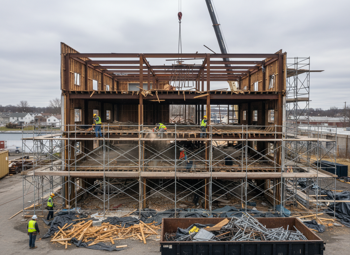 Structural Repair After Fire in Edison, CA