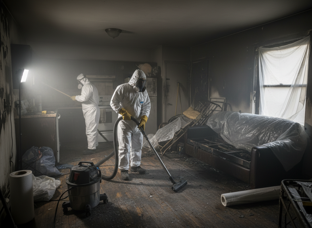 Fire Damage Restoration in Greenacres